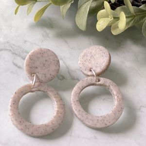 Polymer clay earrings